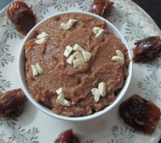 Kharjuram Halwa/Dates Sheera/Dates Halwa/Khajur ka Halwa - Halwa Recipes