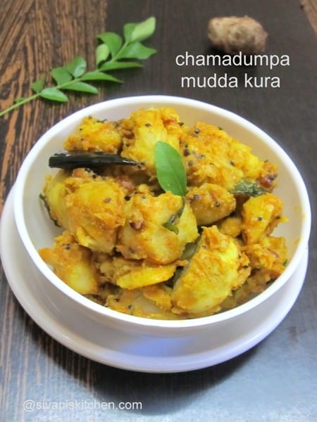 taro root curry