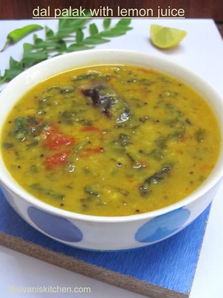 spinach dal