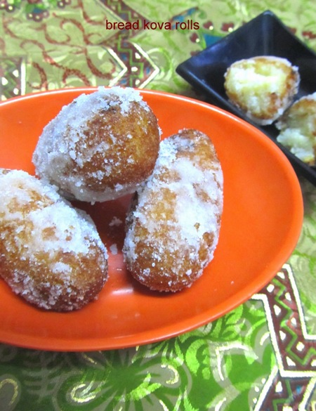 bread rolls with kova stuffing