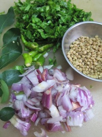 Semiya Soya Palak Upma Recipe/Vermicelli Soya Spinach Upma - Upma Varieties