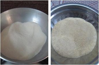 Puttu Recipe/Sweet Puttu-How to Make Sweet Puttu with Idly Rava without Puttu Maker