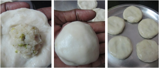Khoya Kachori / Mawa Kachori - How to make Kova Kachori - Diwali Sweets