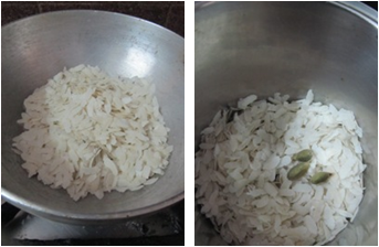 Poha Coconut Burfi/Beaten Rice Kobbari Burfi/Aval Coconut Burfi-Burfi Recipes