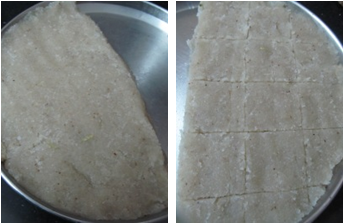 Poha Coconut Burfi/Beaten Rice Kobbari Burfi/Aval Coconut Burfi-Burfi Recipes