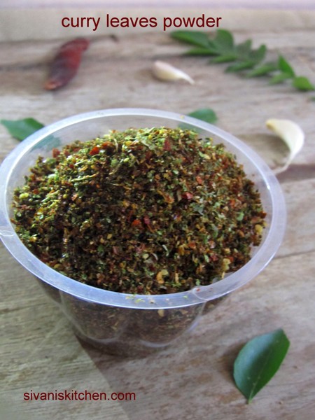 curry leaves powder