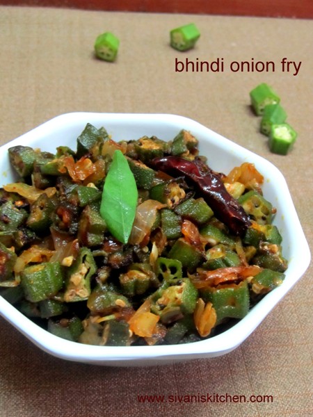 bhindi onion fry