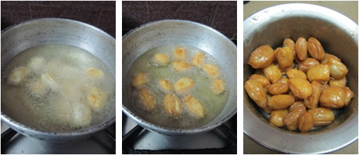 Small Madatha Kaja Recipe / Chitti Kajalu - How to make Small Kaja - Diwali Sweet Recipe