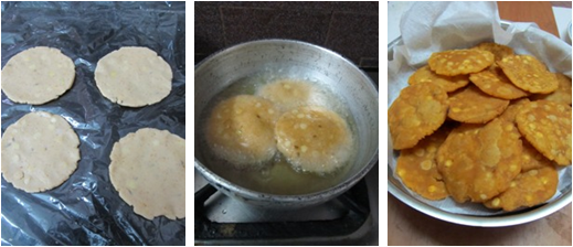 Pappu Chekkalu Recipe / Rice Crackers - How to make Andhra Special Snack Pappu Chekkalu