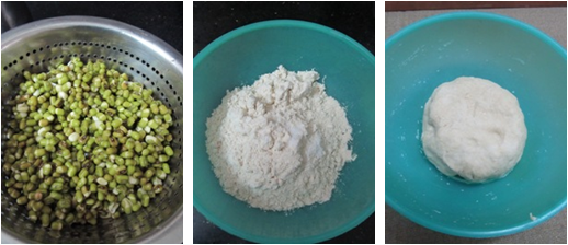 Moong Dal Puri Recipe/Stuffed Moong Dal Puri - how to make stuffed Moong Dal Puri