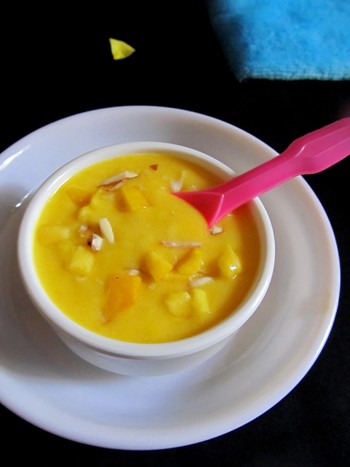 Mango Custard Recipe - how to make Mango Custard Recipe
