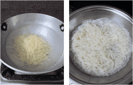 Semiya Garelu Recipe / Vermicelli Vadalu / Seviyan Urad Dal Fritters
