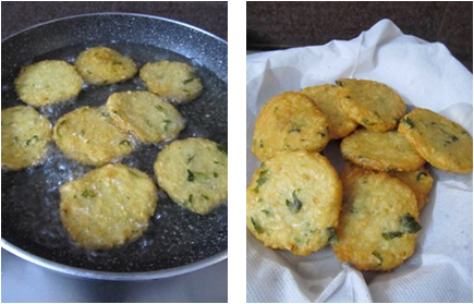 Semiya Garelu Recipe / Vermicelli Vadalu / Seviyan Urad Dal Fritters